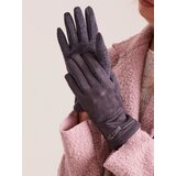 Wool Fashion Italia Gloves-AT-RK-902.08-dark gray | shoptok.hr