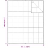  2-u-1 Punionica Bijelo 240 x 200 cm Perje | shoptok.hr