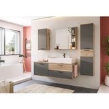MID.YOU Umivalniška Enota Z Umivalnikom Mason, Siva, Hrast | Shoptok.si