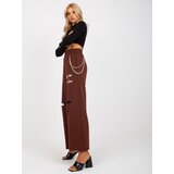 FANCY Sweatpants-FA-DR-7855.52-dark brown | Shoptok.si