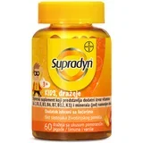 supradyn® kids, 60 dražeja sa ukusom pomorandže / jagode / limuna i vanile