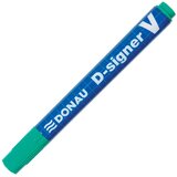 DONAU Marker perm. D-Signer V, rez.kon. zelen 10 KOS, (20387762) | Shoptok.si