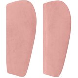  Uzglavlje s ušima ružičasto 83x23x78/88 cm baršunasto | shoptok.hr