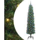  Umjetno božićno drvce Zelena 240 cm PVC i čelik i plastika | shoptok.hr
