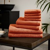 Catherine Lansfield Oranžni hitro sušeči bombažni komplet brisač 8 ks Quick Dry – | Shoptok.si