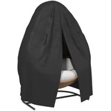  Navlaka za dvostruku jajoliku stolicu crna Ø 146x210 cm Oxford | shoptok.hr