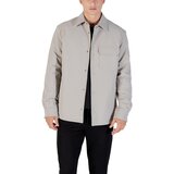Antony Morato Srajce z dolgimi rokavi REGULAR FIT WITH LOGOED METAL BADGE MMSL00772-FA600297 Siva Cene