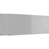  Kuhinjski zaštita 2 pcs Svijetlo siva 100 x 40 cm | shoptok.hr