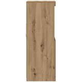 LED komoda Umjetnički hrast 41 x 37 x 100 cm Konstruirano drvo | shoptok.hr