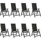  9-dijelni vrtni blagovaonski set aluminijski antracit | shoptok.hr