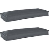 vidaXL Blazine za palete za klop 2 kosa Antracit 100x40x8 cm Oxford tkanina, (22090407) Cene