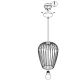 Eglo 49472 - Luster NEWTOWN 1xE27/60W/230V | Eponuda.com