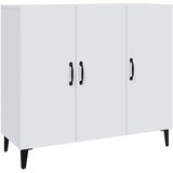  Komoda bela 90x34x80 cm konstruiran les, (20654786) | Shoptok.si
