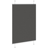  Plisirana roleta crna 100x100 cm širina tkanine 99,4 cm | shoptok.hr