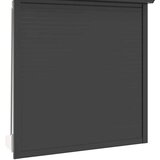  Roletna Antracit 130 x 140 cm Aluminij i poliuretan - Antracit 130 x 140 cm | shoptok.hr