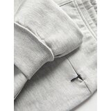 Reserved - Sportske jogger hlače s patentnim zatvaračima - light grey | shoptok.hr