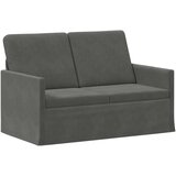  Kauč za dvoje Tamnosiva 130 x 81 x 82 cm Kordura tekstil Slike