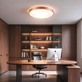 Brilagi LED prigušiva svetiljka GLASS POOL DOUBLE LED/60W/230V 50 cm bakarna + daljinski upravljač | Eponuda.com