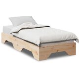  Okvir kreveta bez madraca koji se može složiti 90x190 cm drvo | shoptok.hr