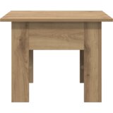 vidaXL Miza za kavo Obrtniški hrast 55 x 55 x 42 cm | Shoptok.si