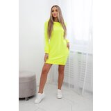 Kesi Dress Off White Yellow Neon | shoptok.hr
