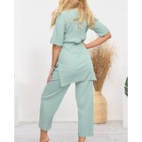 Resti Women's light green striped cotton set - Clothing | Eponuda.ba