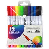  Set of 12 double-sided markers in different colors in an organizer | Shoptok.si