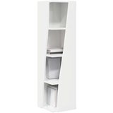  Kotna omarica Bela 27,5x27x102cm Konstruiran les, (5000113268) | Shoptok.si