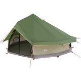 Tipi šator s krovom Zelena 700 x 700 x 395 cm Poliester i čelik | shoptok.hr