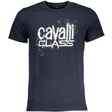 Cavalli Class MEN&#39;S SHORT SLEEVED T-SHIRT BLUE Cene