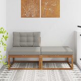  Sekcionalna sofa s jastukom 2 Komad Prirodna | Eponuda.com