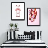 Wallity slika pink fruit, 2 dela, 30 x 40cm Cene