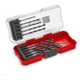 Einhell S-Case 10 kom Set burgija za drvo, C 45, prihvat E6.3 - 1/4", 3 - 8 mm ( 49108733 ) cene