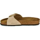 Birkenstock Natikači Madrid Big Buckle LENB Sandcastle Bež | Shoptok.si