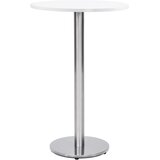  Noga za bistro stol srebrna Ø 45 x 107 cm od nehrđajućeg čelika | shoptok.hr