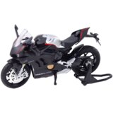 Metalni motor za igru sa zvučnim i svjetlosnim efektima V4 1:12 - crni | shoptok.hr