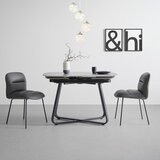 Bessagi Home Raztegljiva Jedilna Miza Matera, Črna | Shoptok.si