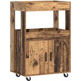  kolica Drvo hrasta 60 x 39,5 x 89 cm Prerađeno drvo | shoptok.hr