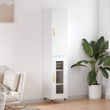 The Living Store Visoka omara bela 34,5x34x180 cm inženirski les - Visoka Omara, (21429128) Cene