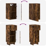  Set kupaonskih ormara od 4 dijela EDE Dimljeni hrast | shoptok.hr