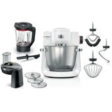 Bosch kuhinjski aparat MUM 6BIJELA-SREBRNA 1600W,5,5L, 7 Brzina, NOVI DIZAJN ( MUMS6EW22 ) u