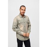 Brandit Hardee denim shirt olive grey | shoptok.hr