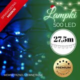  Božićne LED lampice 500 kom, plava | shoptok.hr