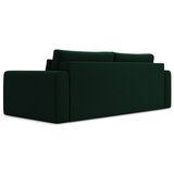Makamii Zelena baršunasti sklopiva/s prostorom za odlaganje sofa 238 cm Kapua – | shoptok.hr