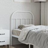  Metalno zamjensko uzglavlje bijelo 75 cm | shoptok.hr