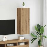 TV zidni ormar Zidne Umjetnički hrast 40,5 x 30 x 102 cm | shoptok.hr