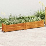Furnova Visoka greda iz akacijevega lesa 150x30x25 cm, (21921124) | Shoptok.si
