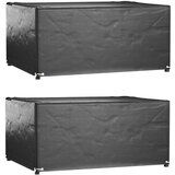 vidaXL Navlake za vrtni namještaj 2 kom 180 x 135 x 80 cm pravokutne | shoptok.hr