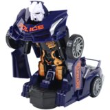  Auto robot za igru Police 2u1 - tamno plavi | shoptok.hr