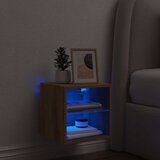 TV zidni ormarić s LED svjetlima Artisan hrast 30x28,5x30 cm | Eponuda.com
